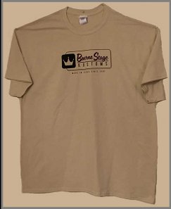 BSK New Logo T-shirt - Men's Tan (Front)